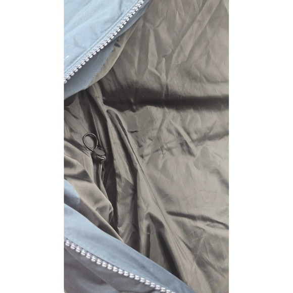 Mondetta Ladies' Mid-Length Puffer Jacket Hooded Down Filled Navy Size S Pockets - Picture 5 of 12